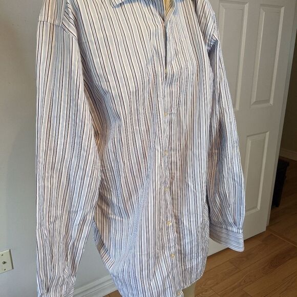 ETRO - stripped button up shirt - Picture 3 of 8